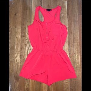 Women’s Red Romper